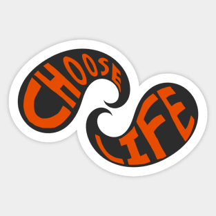 Choose life Paisley Sticker